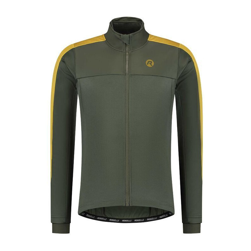 Zimní bunda Rogelli FREEZE mustard 3XL