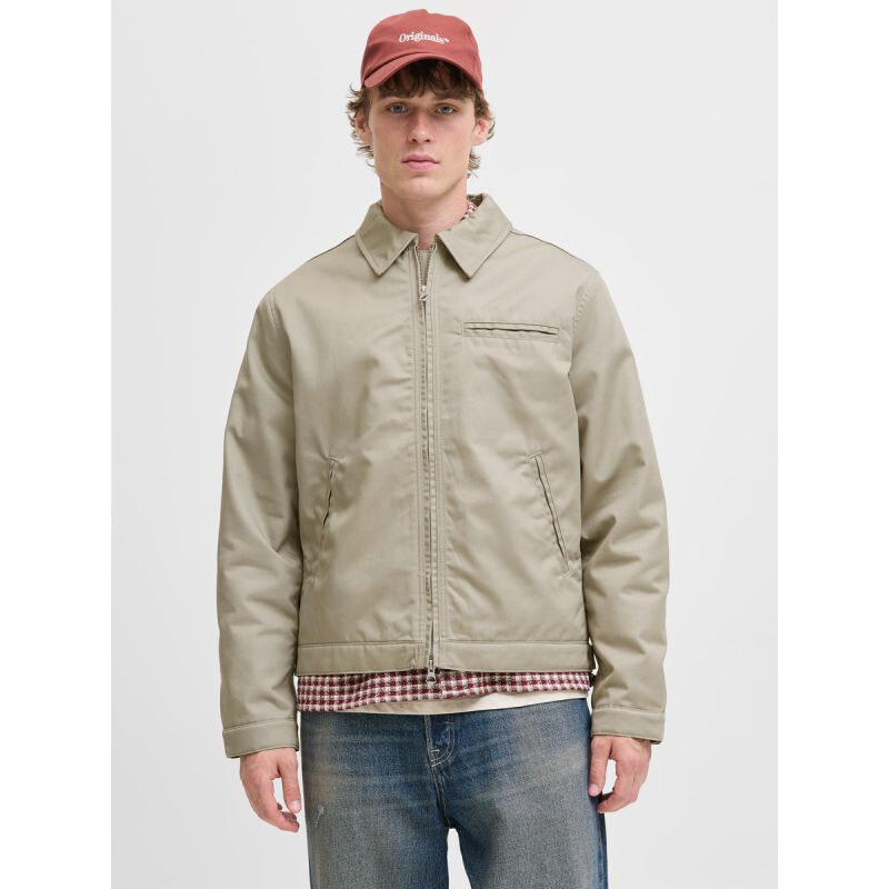 Jack&Jones pilotní bunda JORNORREBRO WORKER JACKET 12282903 LAUREL OAK 113458164
