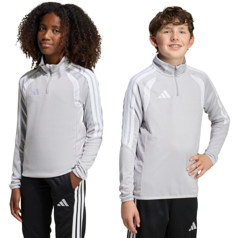 Dětský tréninkový top adidas Tiro 26 League šedý KC3695