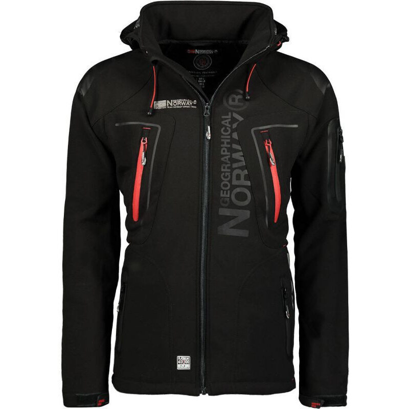 Bunda Techno Softshell M WU1060H/GN černá- Geographical Norway 113458425