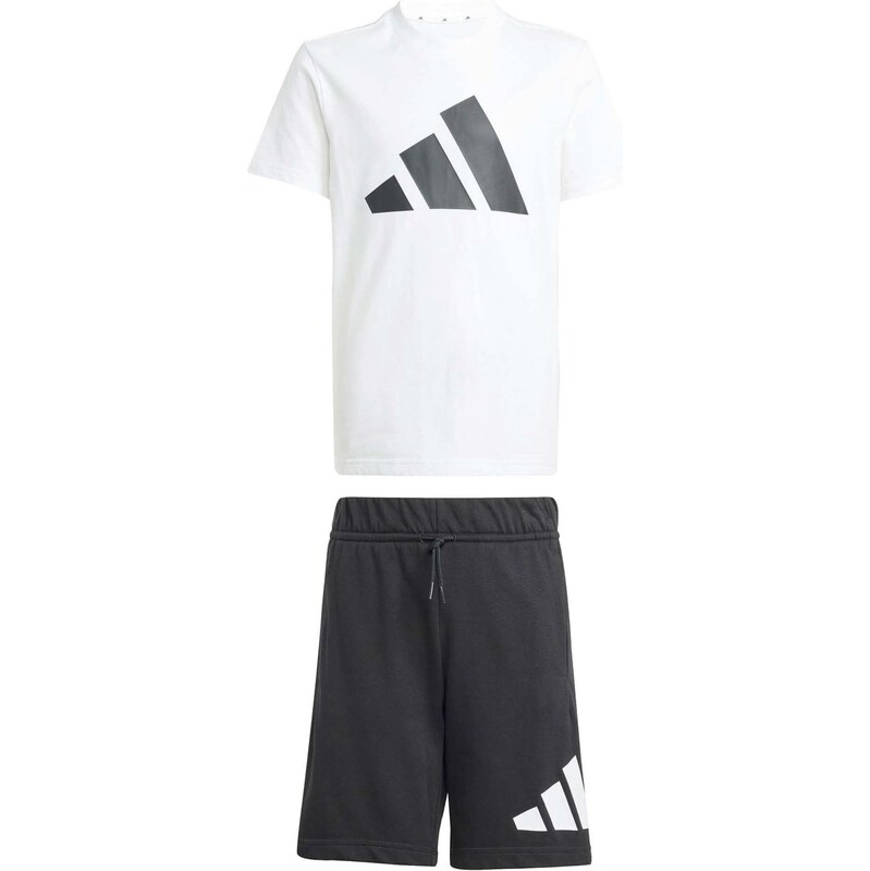 ADIDAS SPORTSWEAR Tepláková souprava černá / bílá