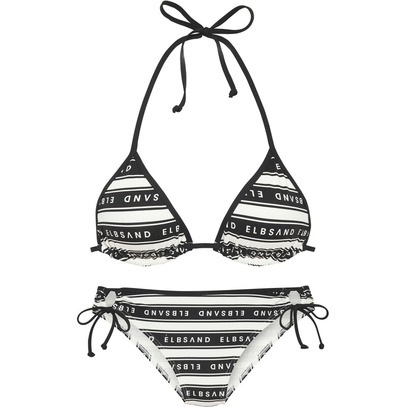 Elbsand Bikiny černá / offwhite