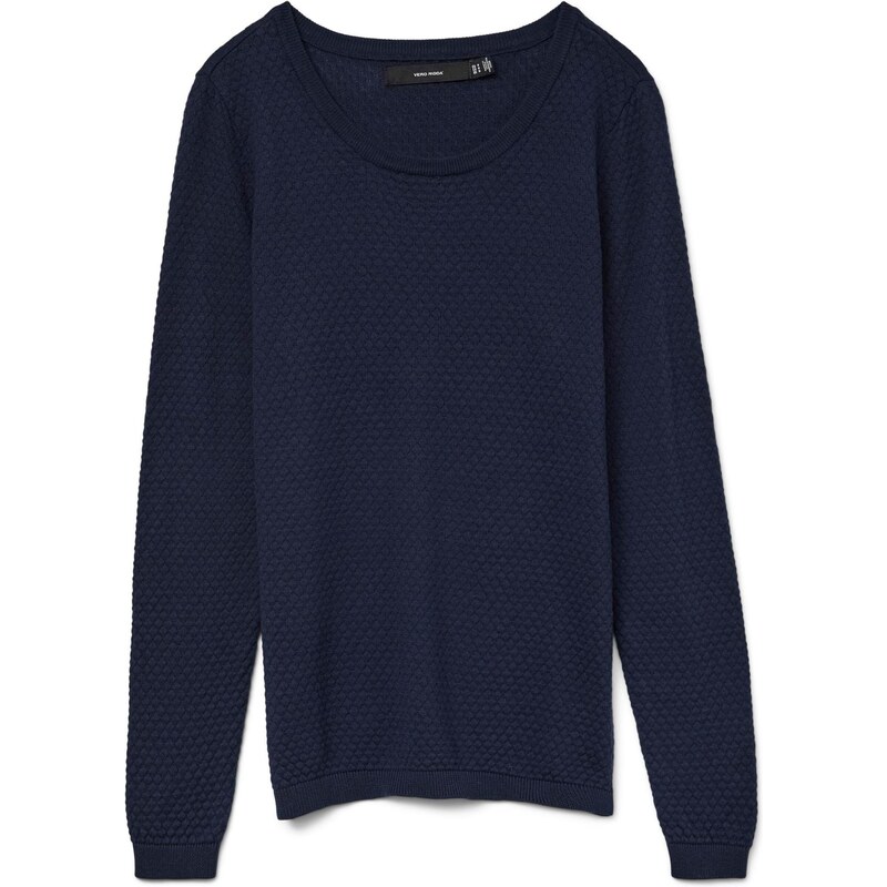 VERO MODA Svetr VMCare námořnická modř