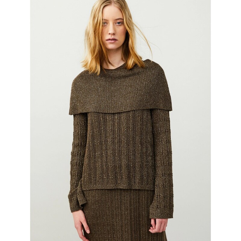 Odd Molly Svetr Britt khaki