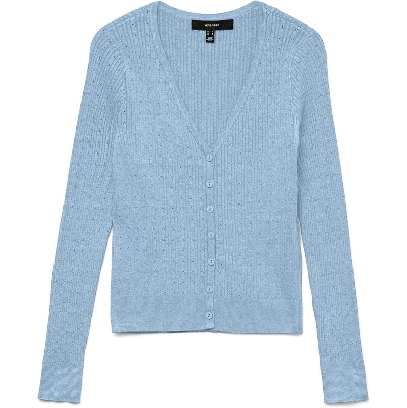 VERO MODA Kardigan VMSILJE světlemodrá