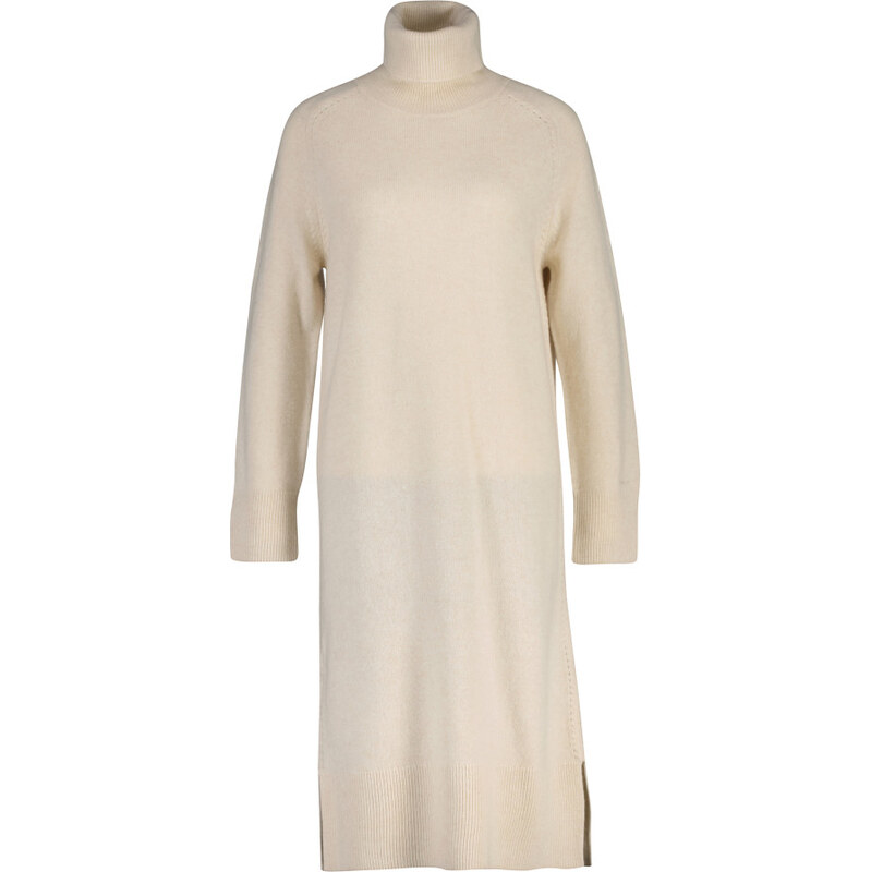 ŠATY GANT DETAIL TURTLENECK DRESS SEED MELANGE