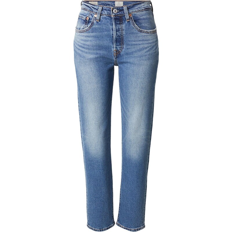 LEVIS  Džíny 501 Crop modrá džínovina
