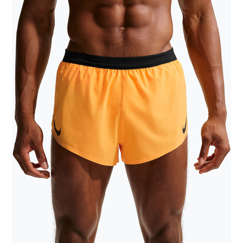 Pánské běžecké šortky Nike AeroSwift Dri-Fit ADV laser orange