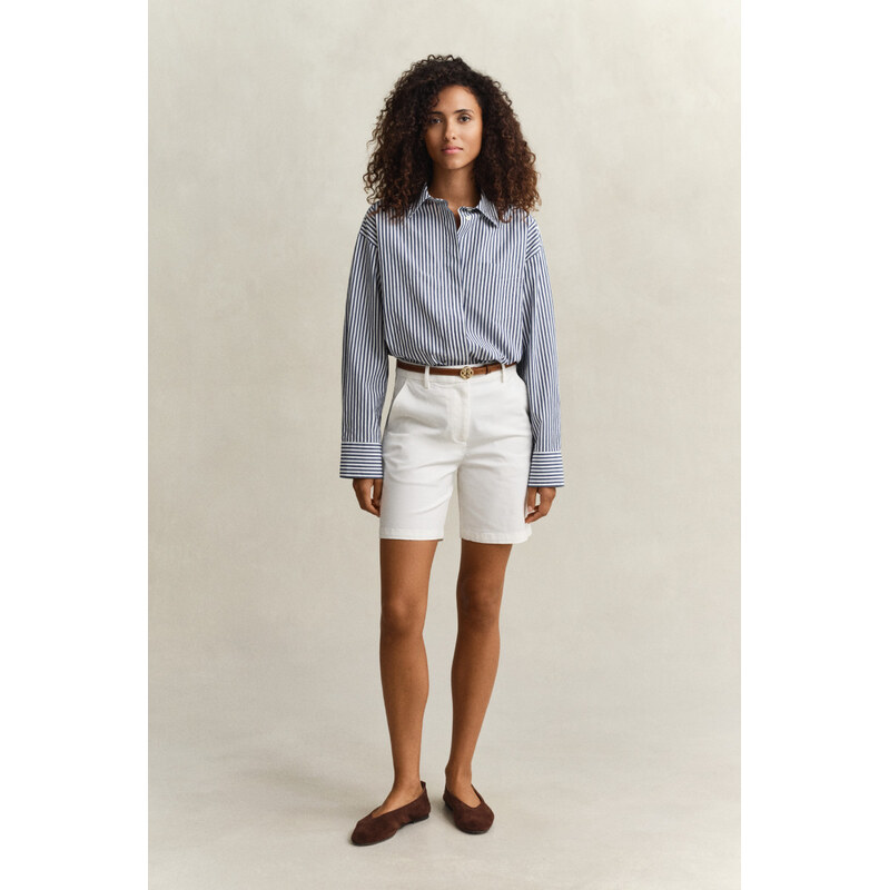 ŠORTKY GANT CHINO SHORTS EGGSHELL