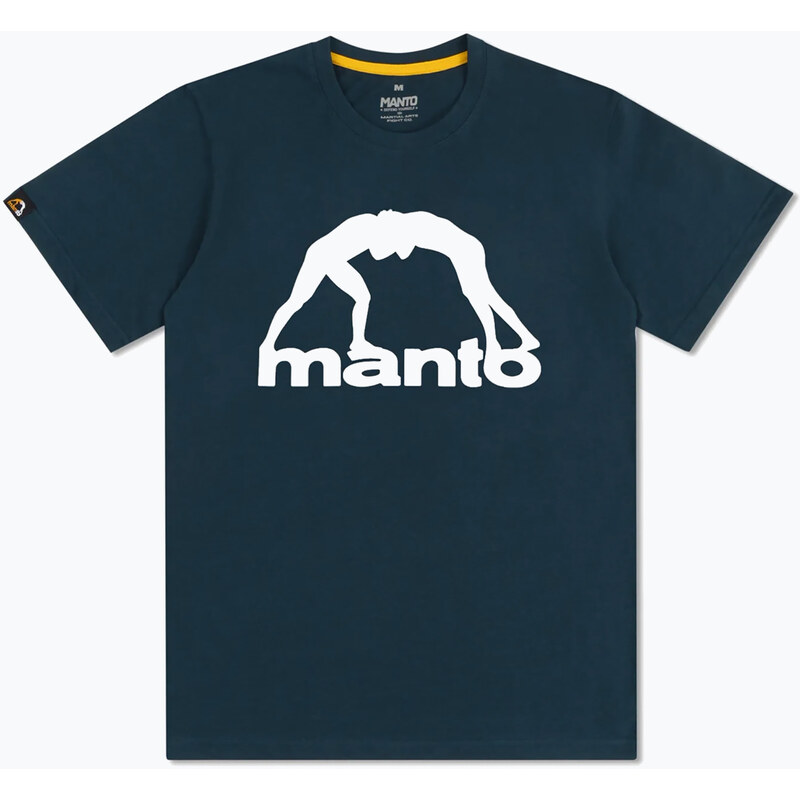 Pánské tričko MANTO Vibe 25 navy blue/white