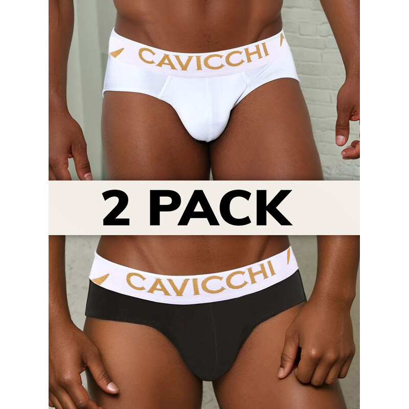 CAVICCHI Roberto Martinelli Pánské Spodní Prádlo 2 PACK Slipy