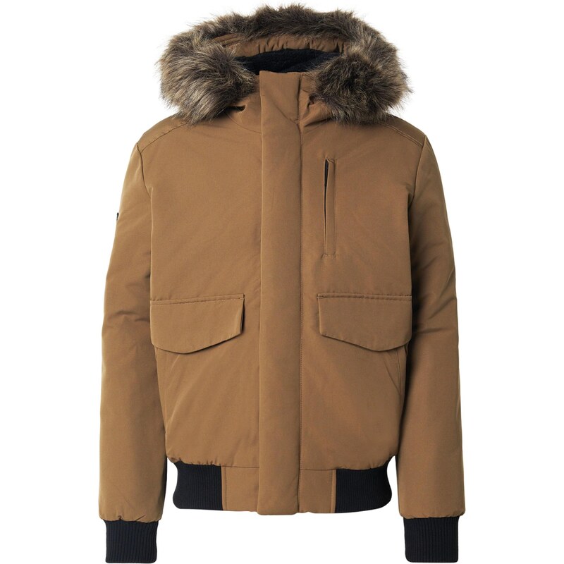 Superdry & Co Zimní bunda Everest olivová / černá