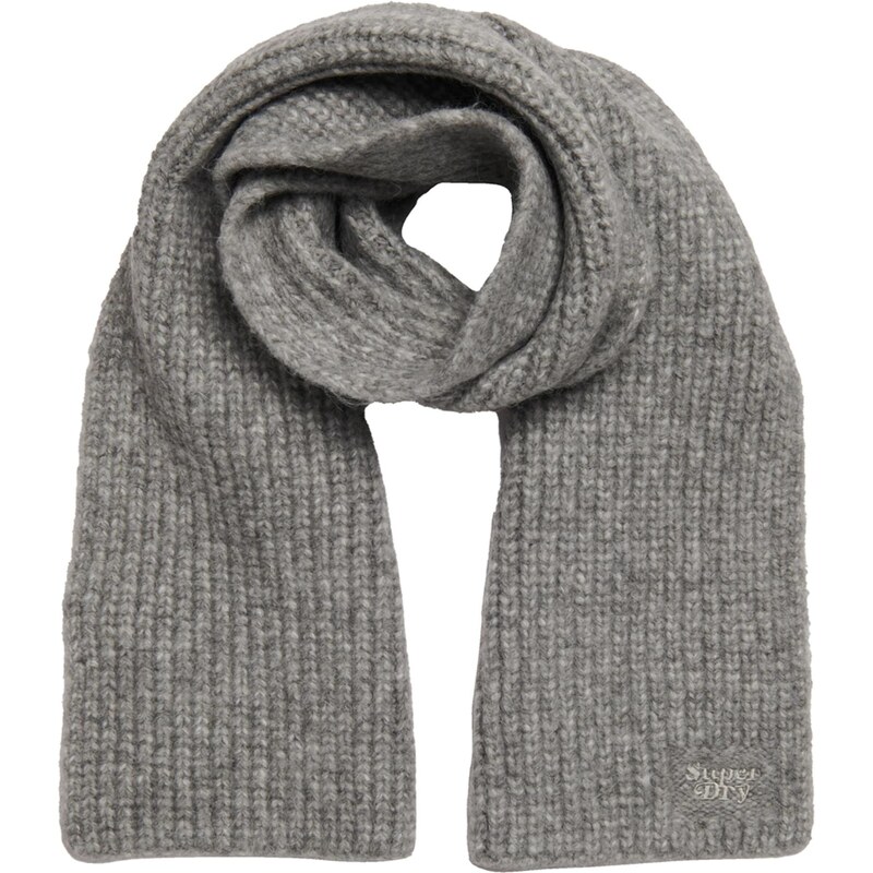 Superdry & Co Šála šedý melír 112913252