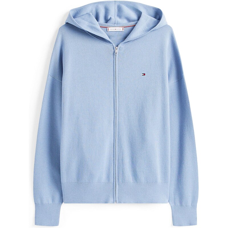 TOMMY HILFIGER Kardigan světlemodrá