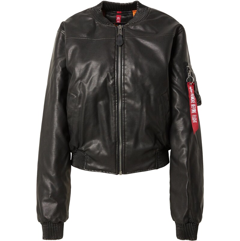 ALPHA INDUSTRIES Přechodná bunda 'MA-1 FL' černá