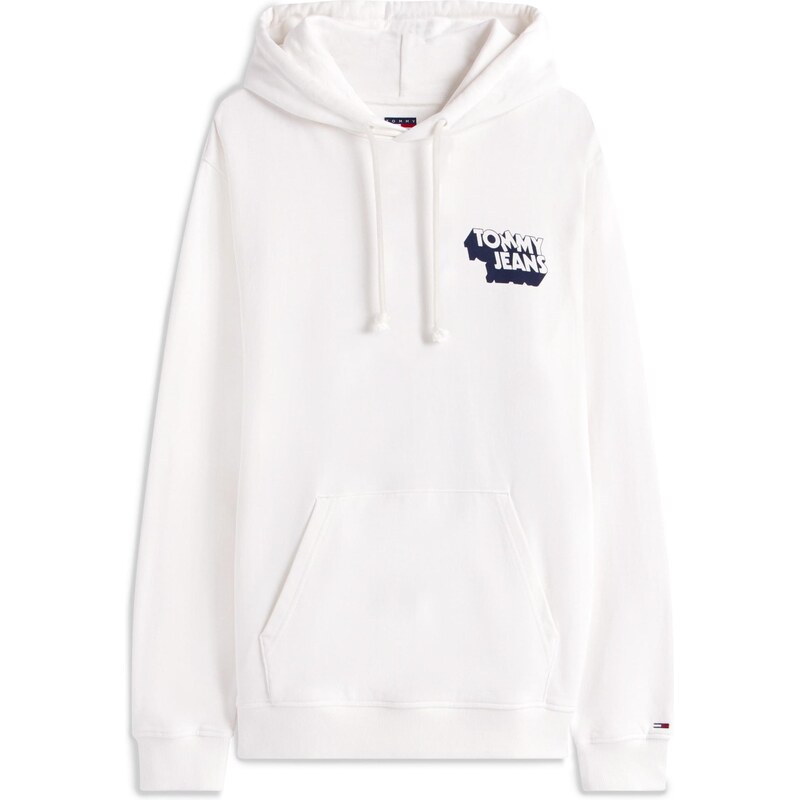 Tommy Jeans Mikina režná / noční modrá