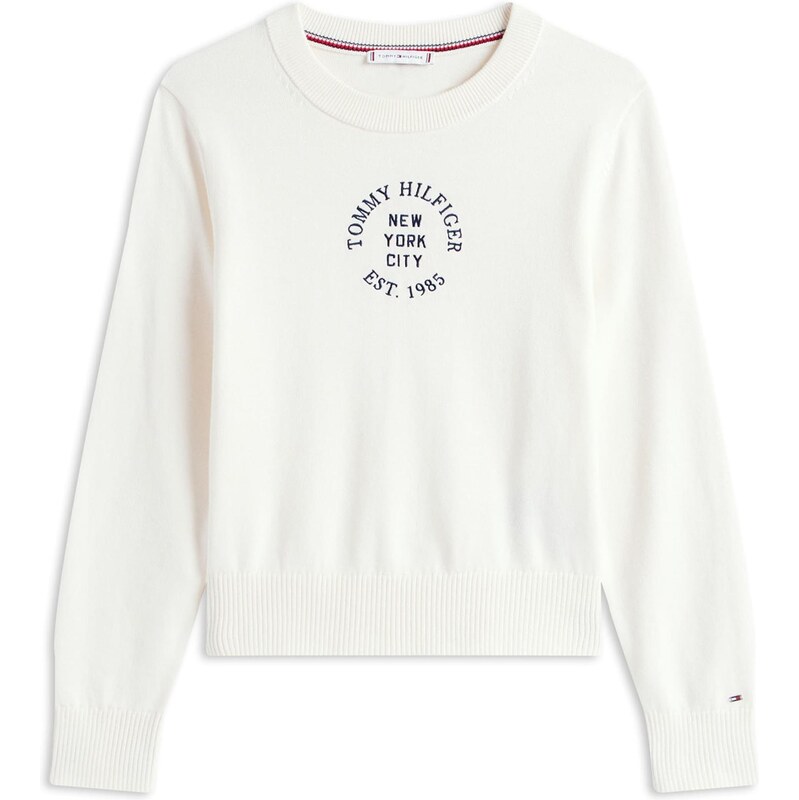 TOMMY HILFIGER Svetr režná / námořnická modř