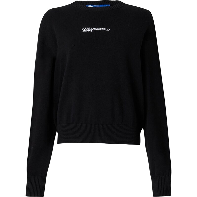 KARL LAGERFELD JEANS Svetr černá / bílá 112914293