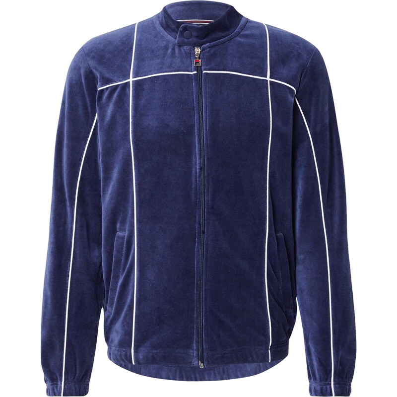 FILA Sportovní bunda Terrinda tmavě modrá / bílá