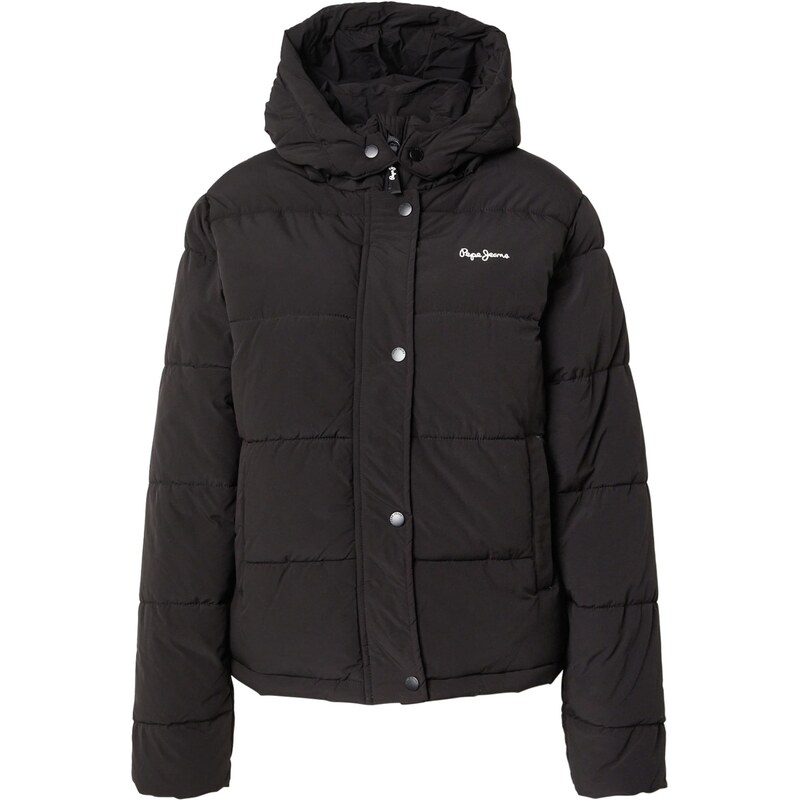 Pepe Jeans Přechodná bunda černá / bílá 112914371