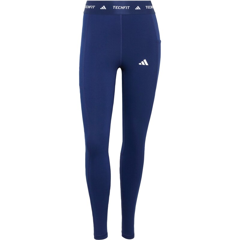 ADIDAS PERFORMANCE Sportovní kalhoty Stash tmavě modrá / bílá