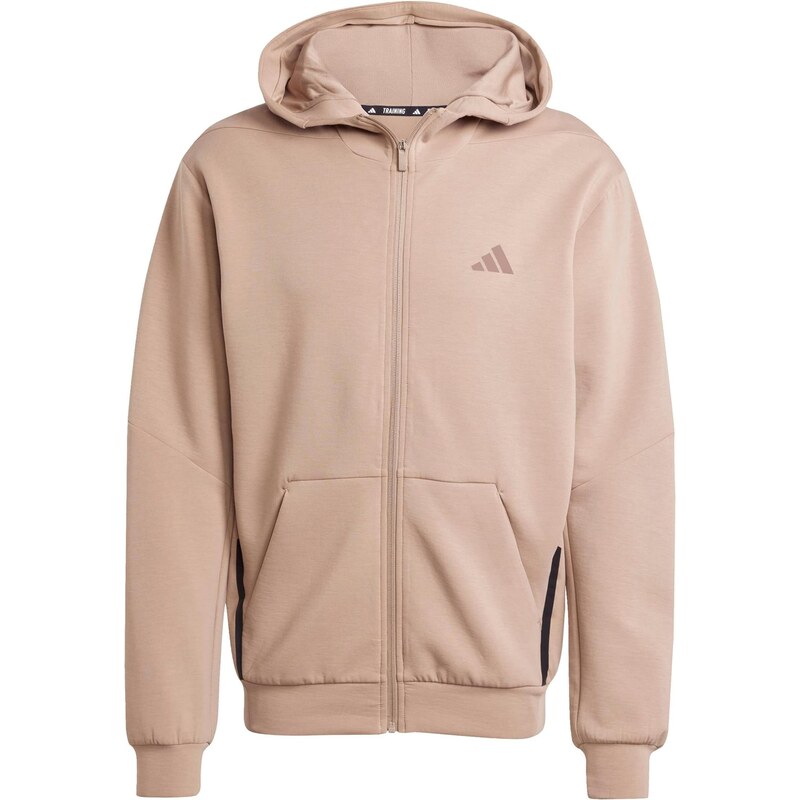 ADIDAS PERFORMANCE Sportovní mikina Designed For Training béžová
