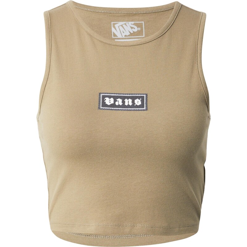 VANS Top antracitová / olivová / bílá 112914668
