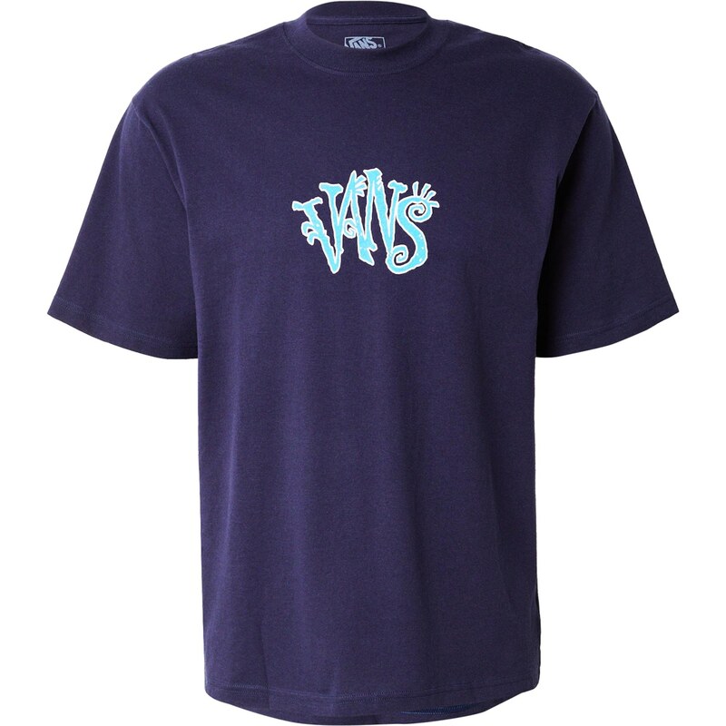 VANS Tričko Bromeo námořnická modř / světlemodrá