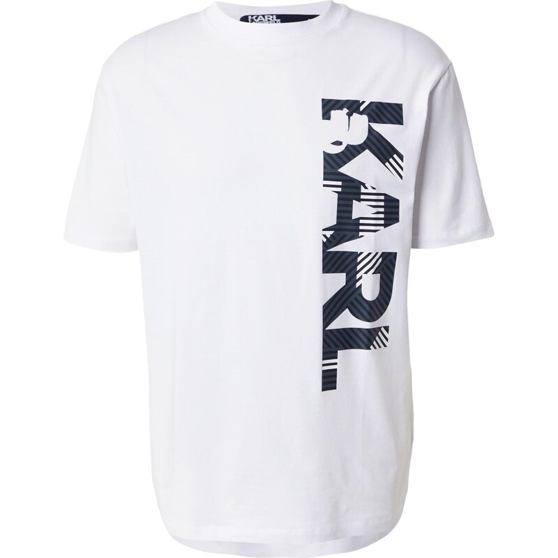 Karl Lagerfeld Tričko jedle / černá / bílá
