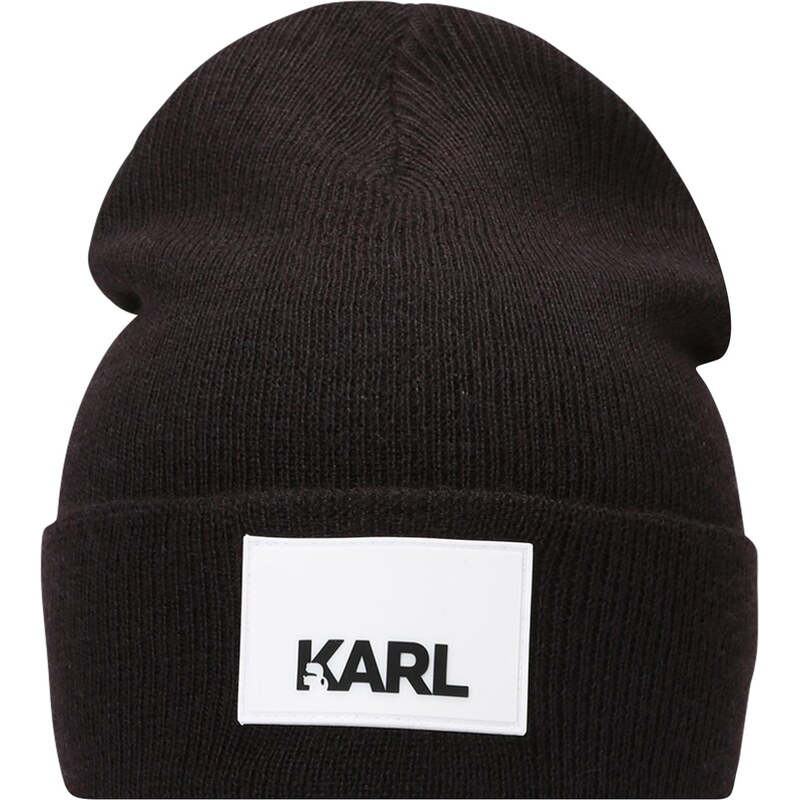 Karl Lagerfeld Čepice černá / bílá