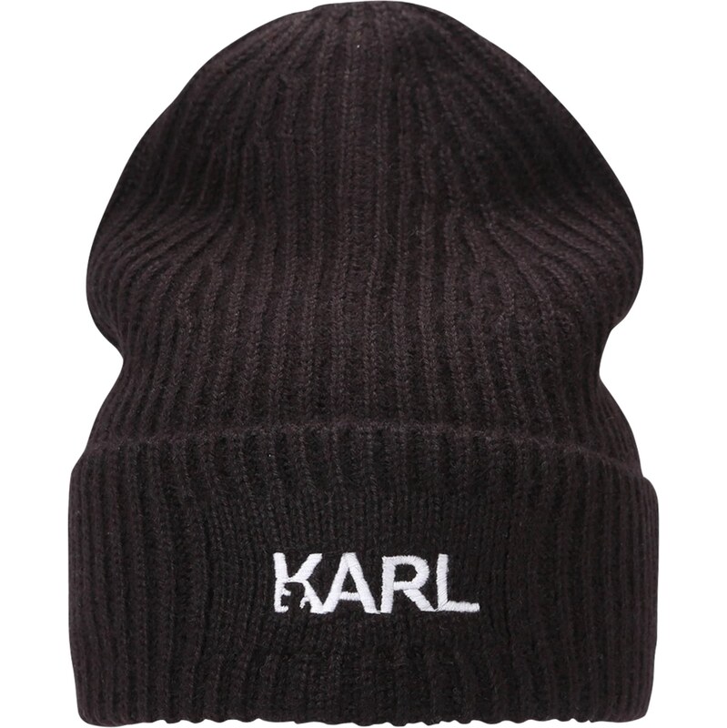 Karl Lagerfeld Čepice černá / bílá