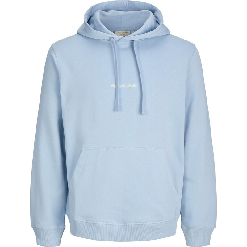 JACK & JONES Mikina JORNorrebro světlemodrá / bílá