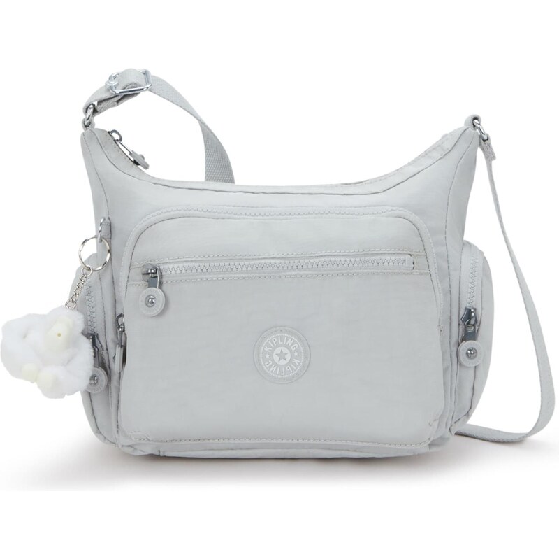 KIPLING Taška přes rameno Gabbie S světle šedá 112915002