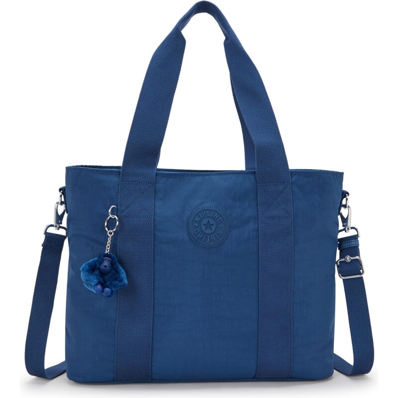 KIPLING Nákupní taška Minta L UP tmavě modrá