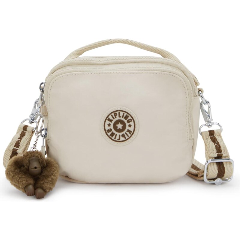 KIPLING Taška přes rameno Cahir přírodní bílá