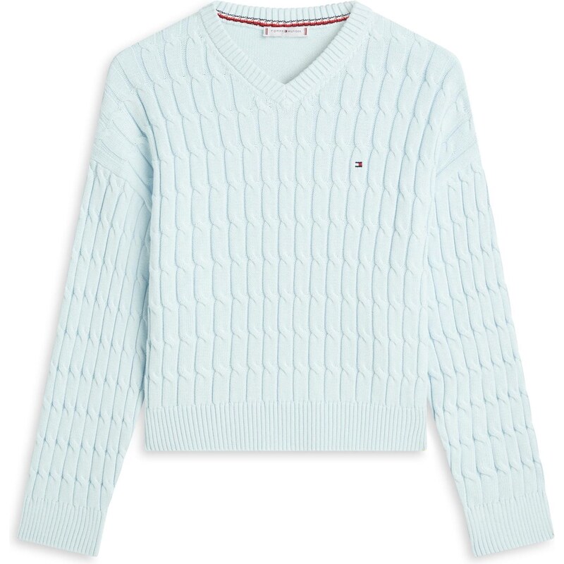TOMMY HILFIGER Svetr nebeská modř