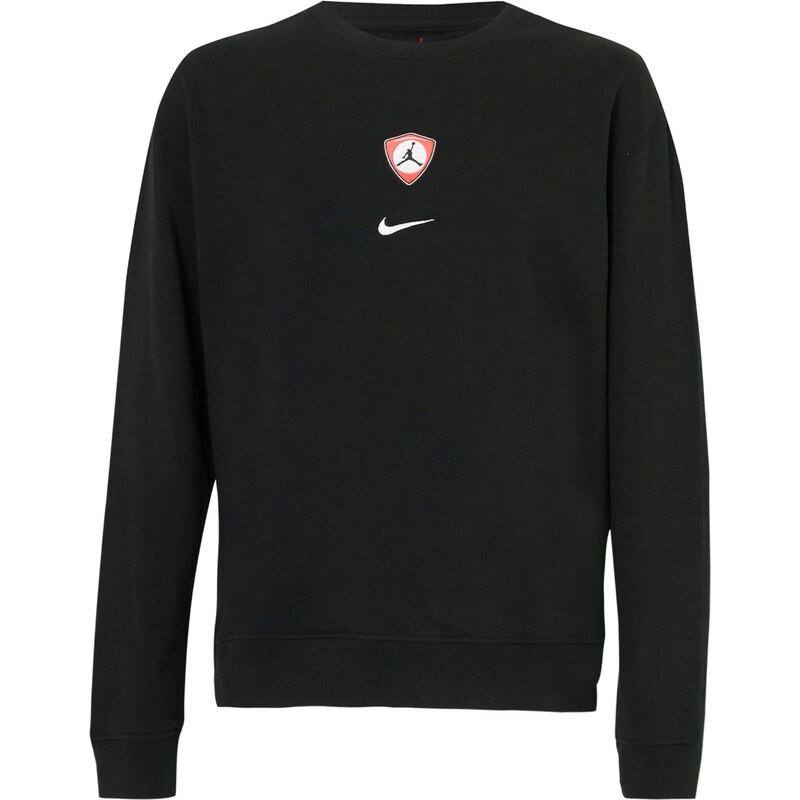 Jordan Mikina oranžová / černá / bílá