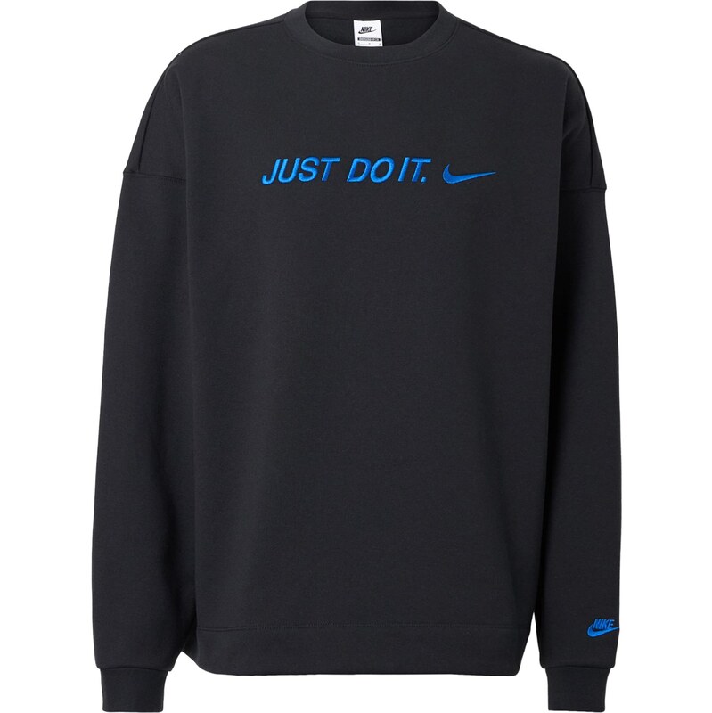 Nike Sportswear Mikina CLUB modrá / černá