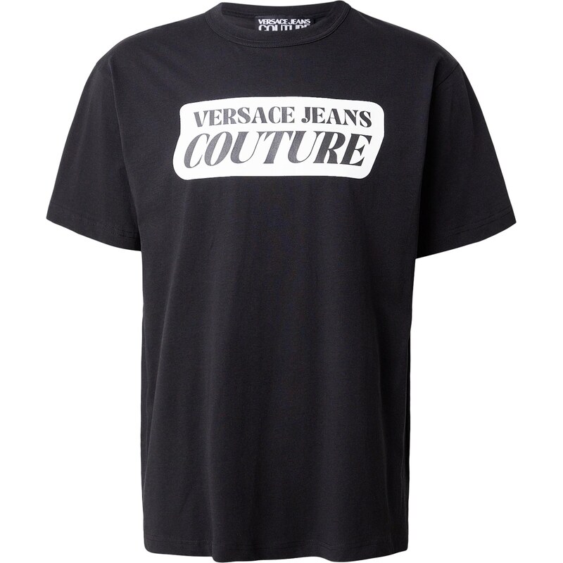 Versace Jeans Couture Tričko černá / offwhite