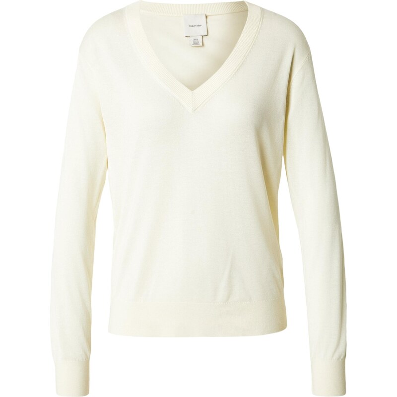 Calvin Klein Svetr barva bílé vlny 112916671