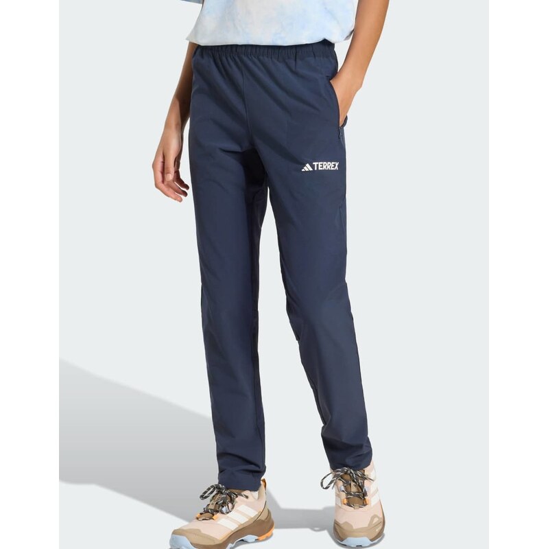 adidas performance Multi essentials stretch pants in legend ink-Black 115591603