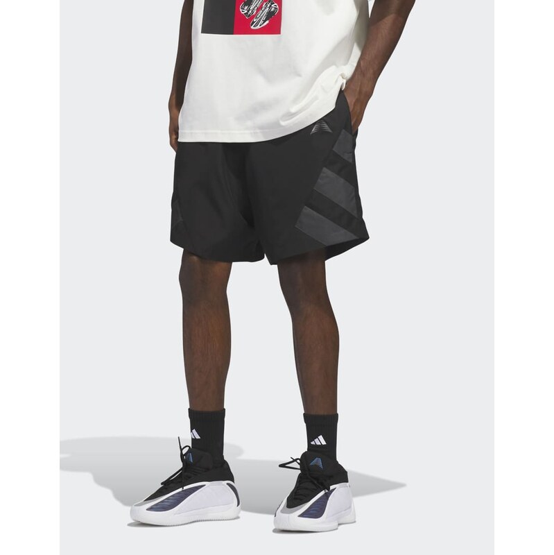 adidas performance Anthony edwards reflective short in black