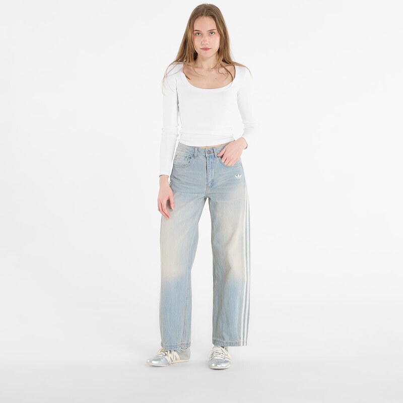 adidas Originals Kalhoty adidas Vintage Dad Jeans Light Denim W30/L30
