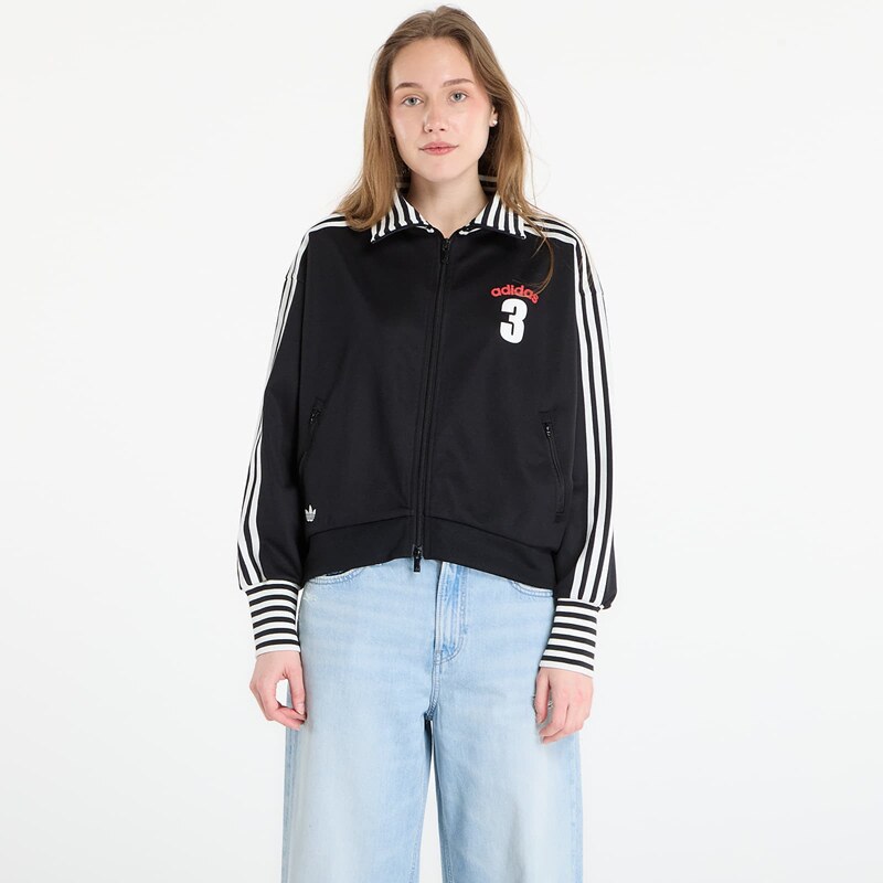 adidas Originals Mikina adidas Vintage Bb Tt Striped Rib Track Top 112931033