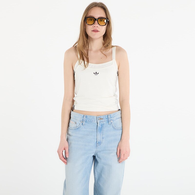 adidas Originals Tílko adidas Double Layered Tank Top Off White/