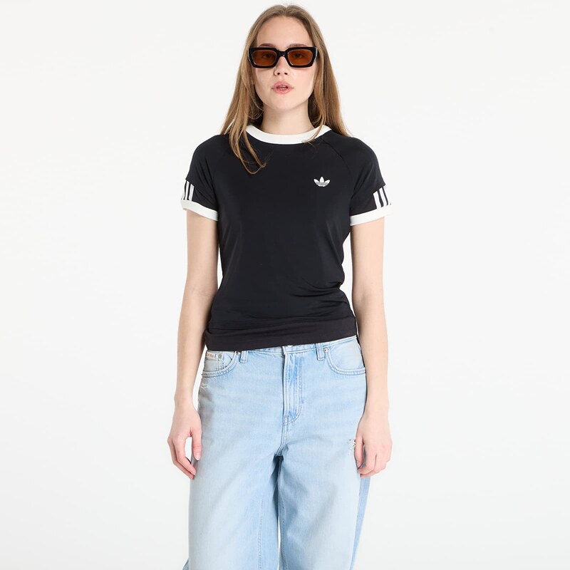 adidas Originals Tričko adidas Double Layered Cali T-Shirt Black