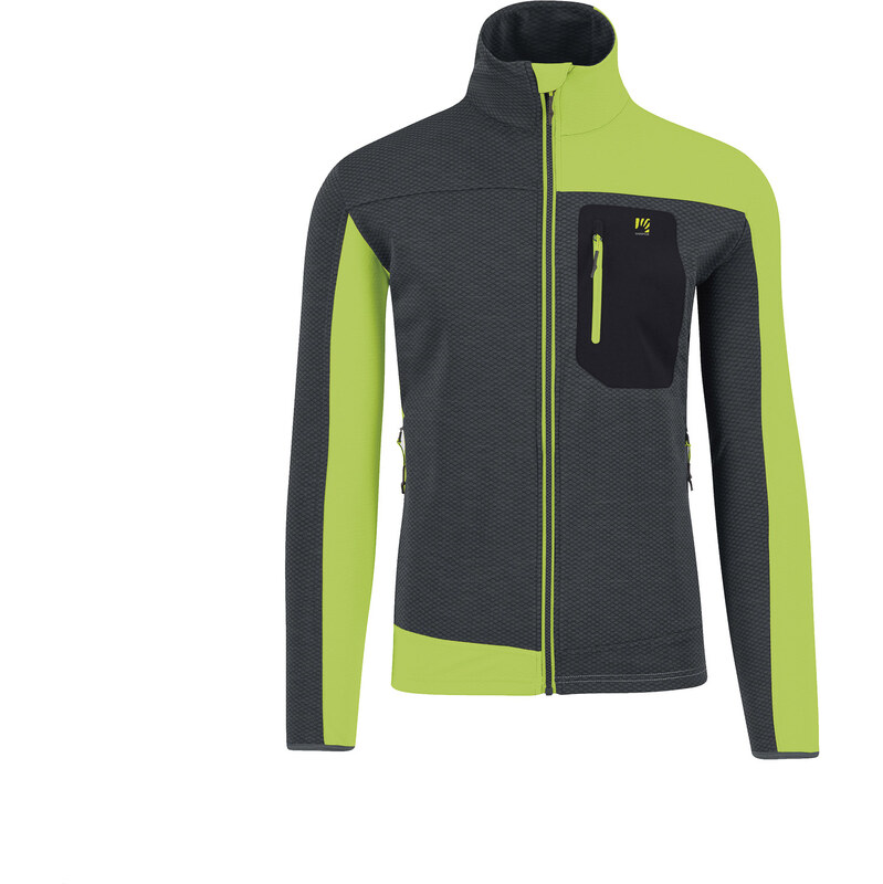 Karpos Cherz Flíska Woodl.Gray/Acid Lime