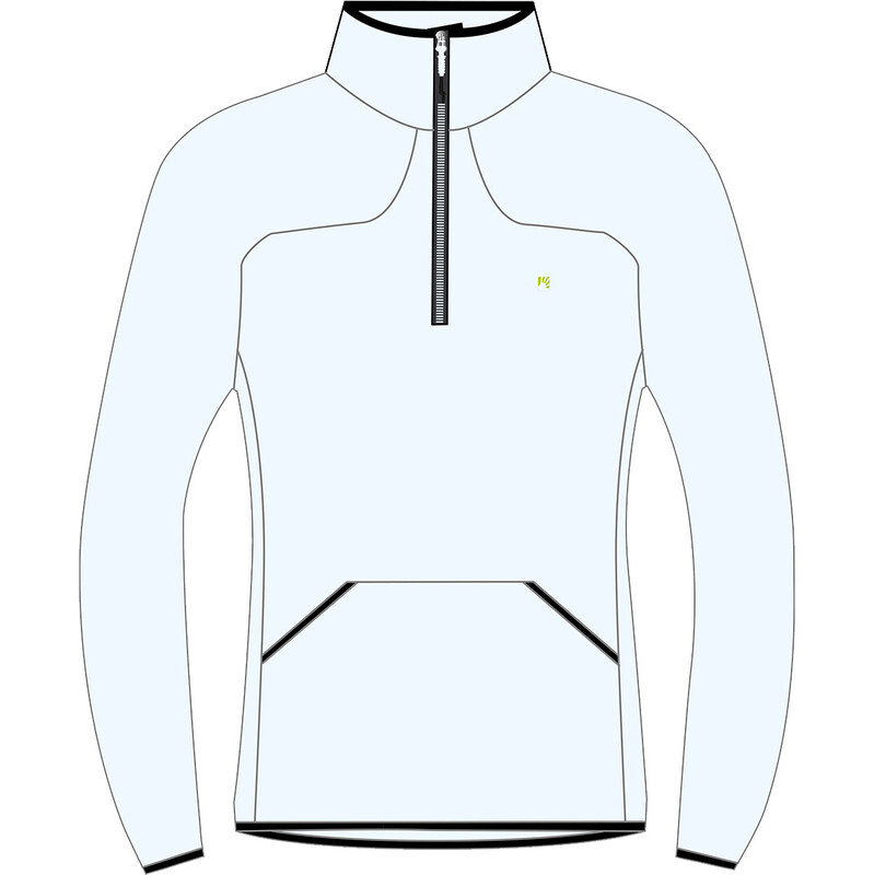 Karpos Rocchetta Half Zip Dámská Fleska Bright White