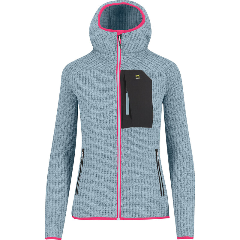 Karpos Rocchetta Evo Hoodie Dámská Flíská Forget/Black