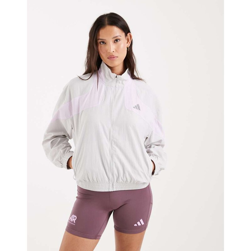 adidas performance Adi365 cheering jacket in grey one 115079070